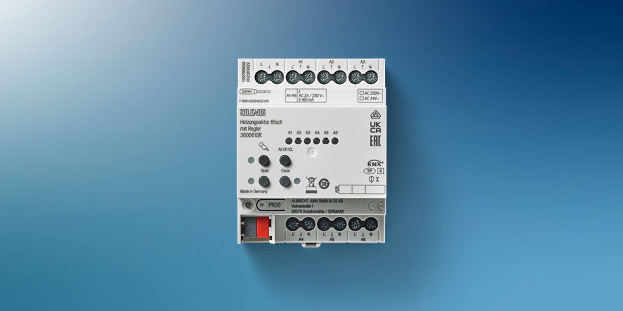 KNX Heizungsaktor 6-fach bei ETEK GmbH - Elektrotechnik Kochertal in Hüttlingen